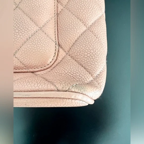 Chanel Quilted Caviar Leather Medallion Tote - Picture 8 of 16